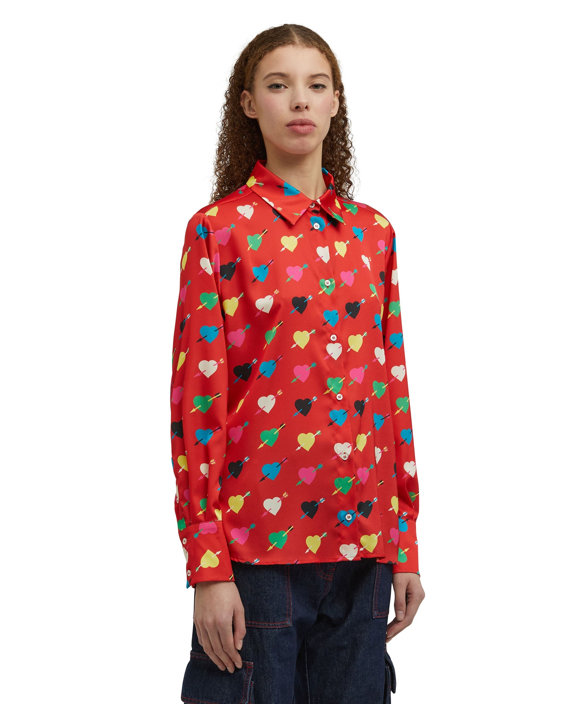 Shirt with "Arrowed Heart Print" motif - 3