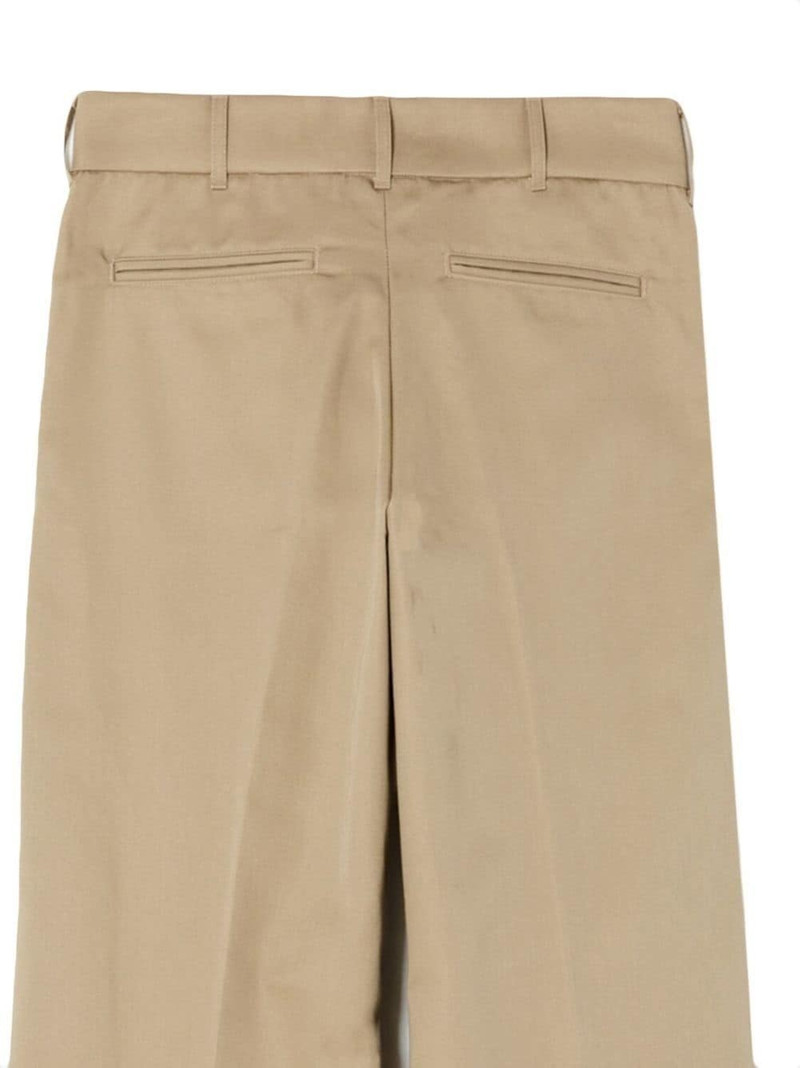 wide-leg cut trousers 5