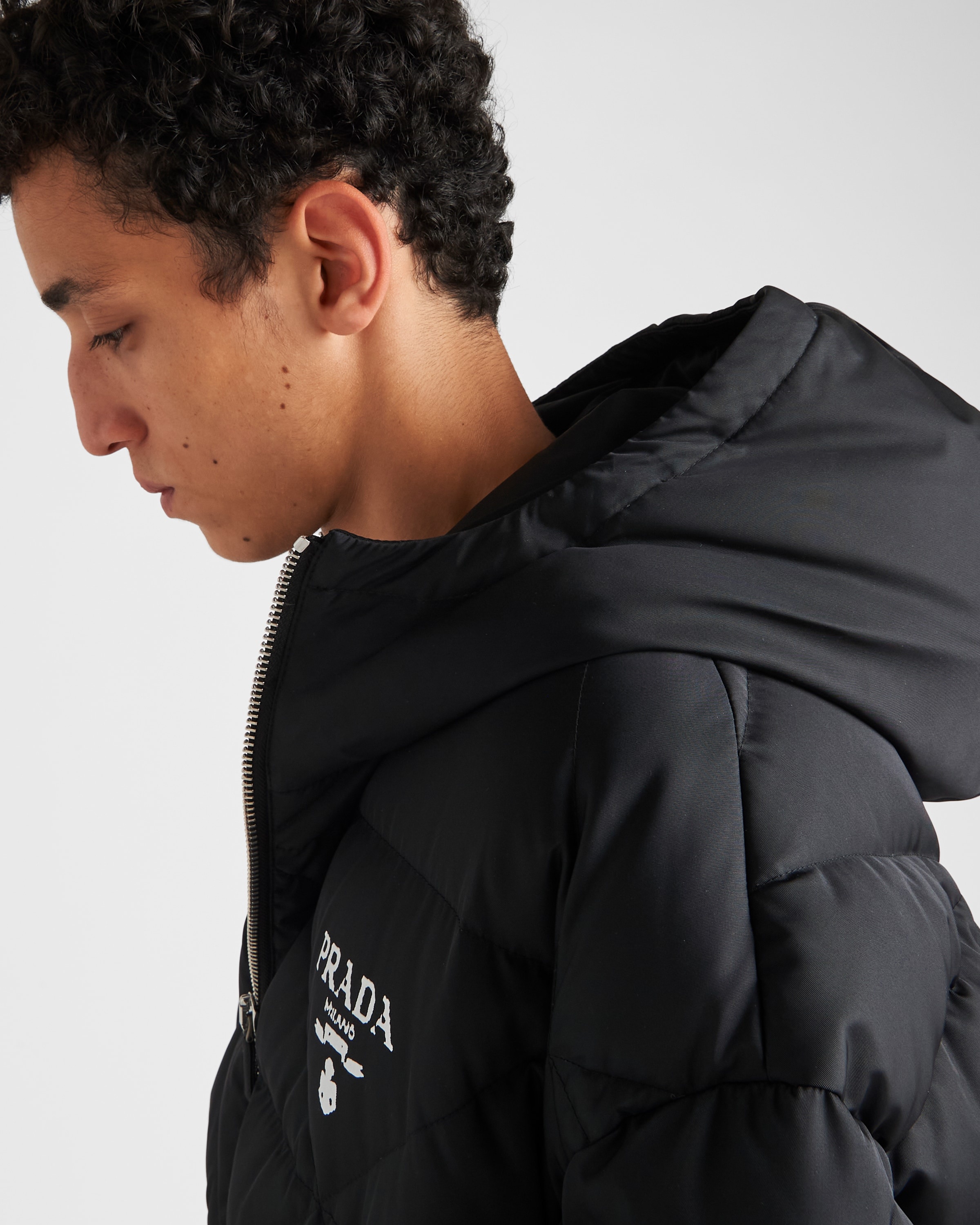 Re-Nylon down coat - 4