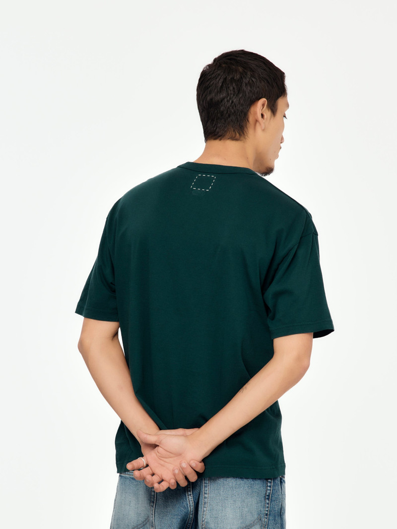visvim ULTIMATE JUMBO TEE S/S (GREEN) outlook