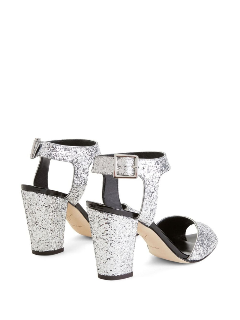 Emmanuelle 80mm leather sandals 3