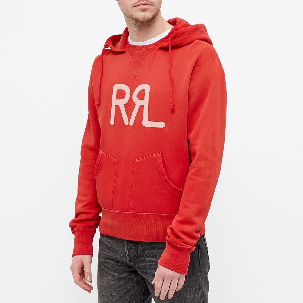 RRL Logo Popover Hoody - 4