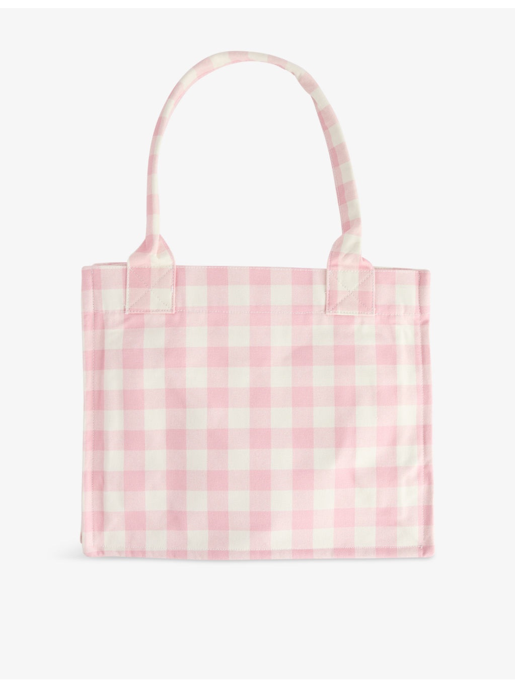 Vichy Check Large Cotton Shopper Bag - 4