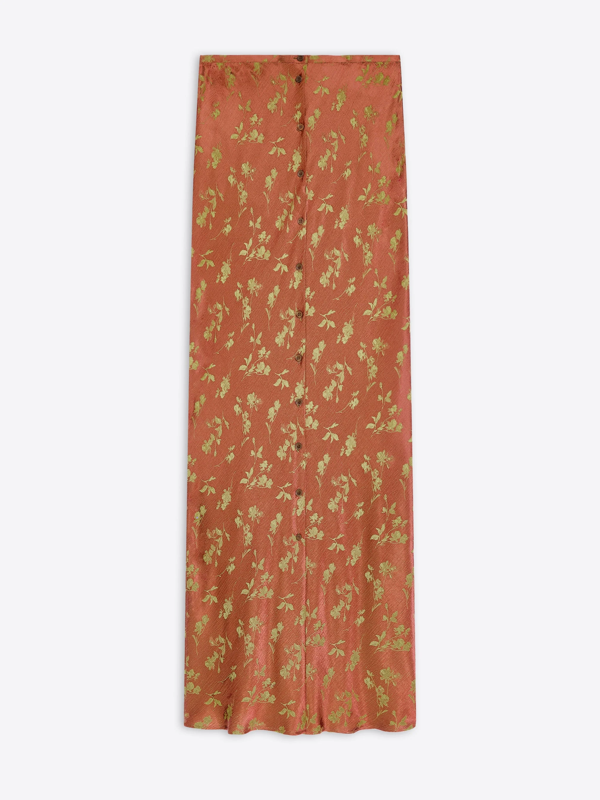 LONG JACQUARD SKIRT - 1