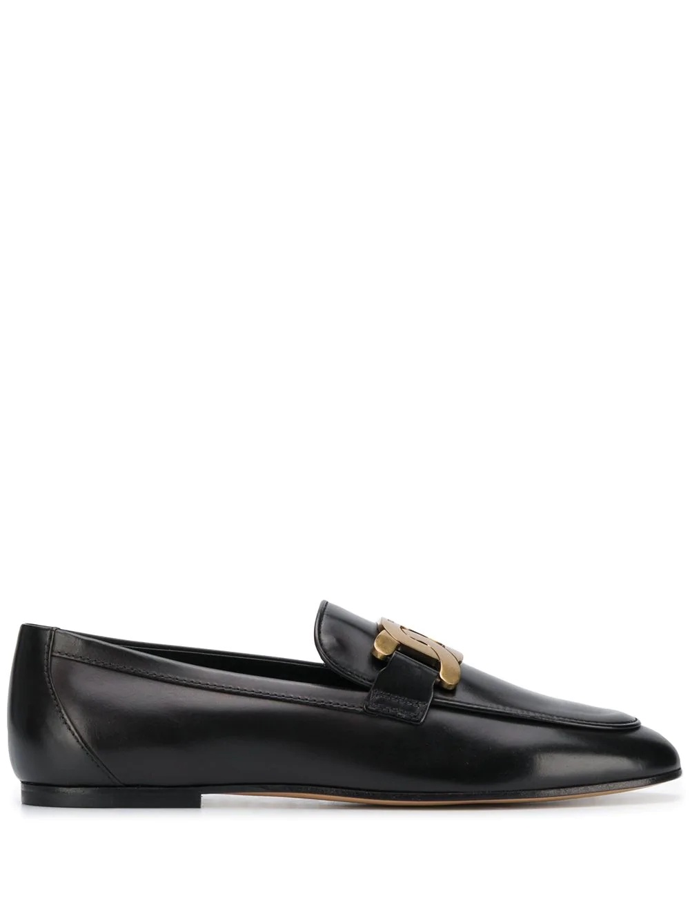 chain-strap loafers - 1