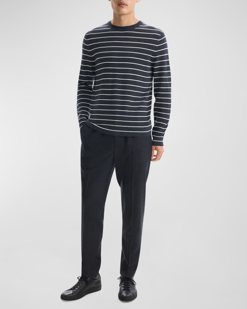 Theory Men's Striped Long-Sleeve T-Shirt outlook