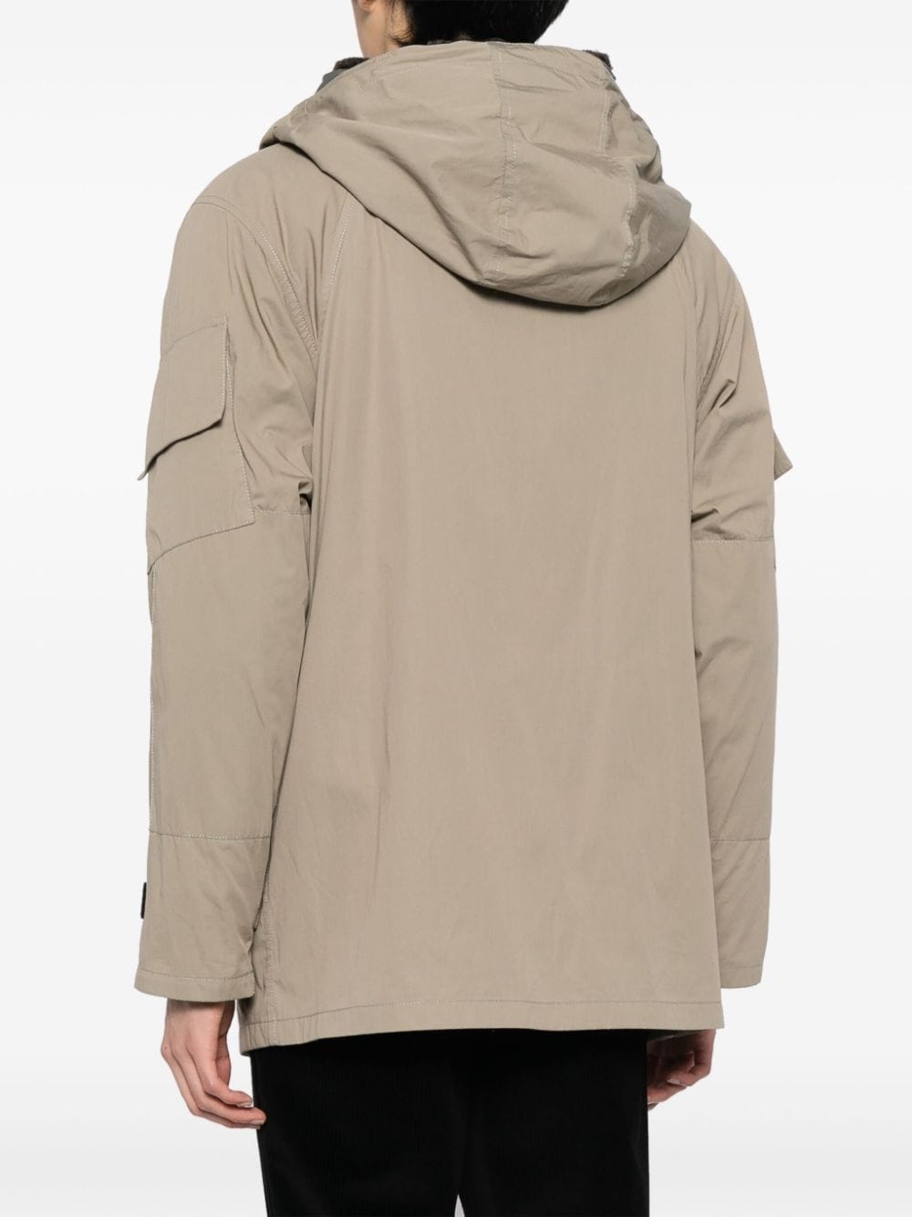 reversible hooded parka - 4
