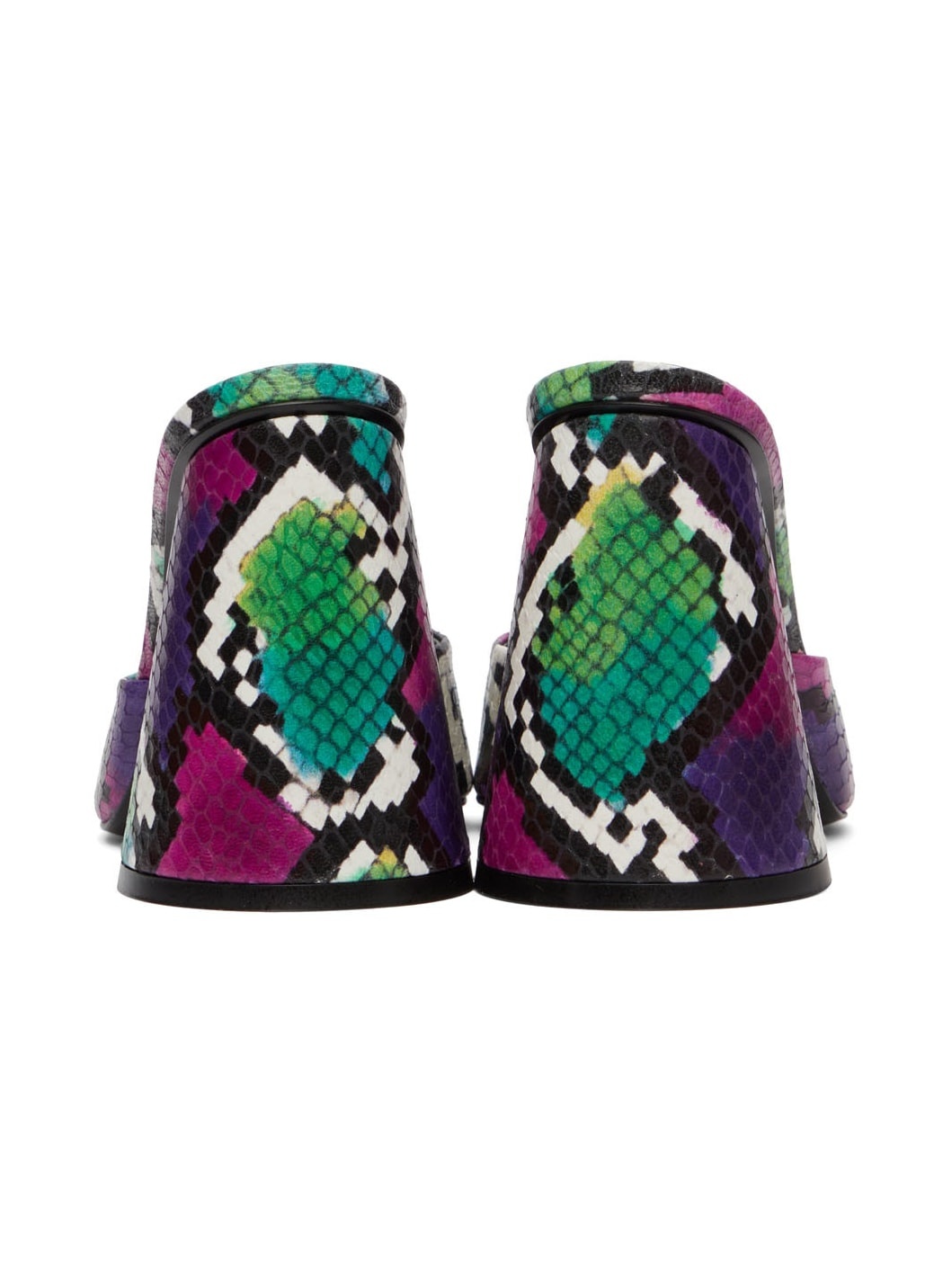 Multicolor Luz Heeled Sandals - 2