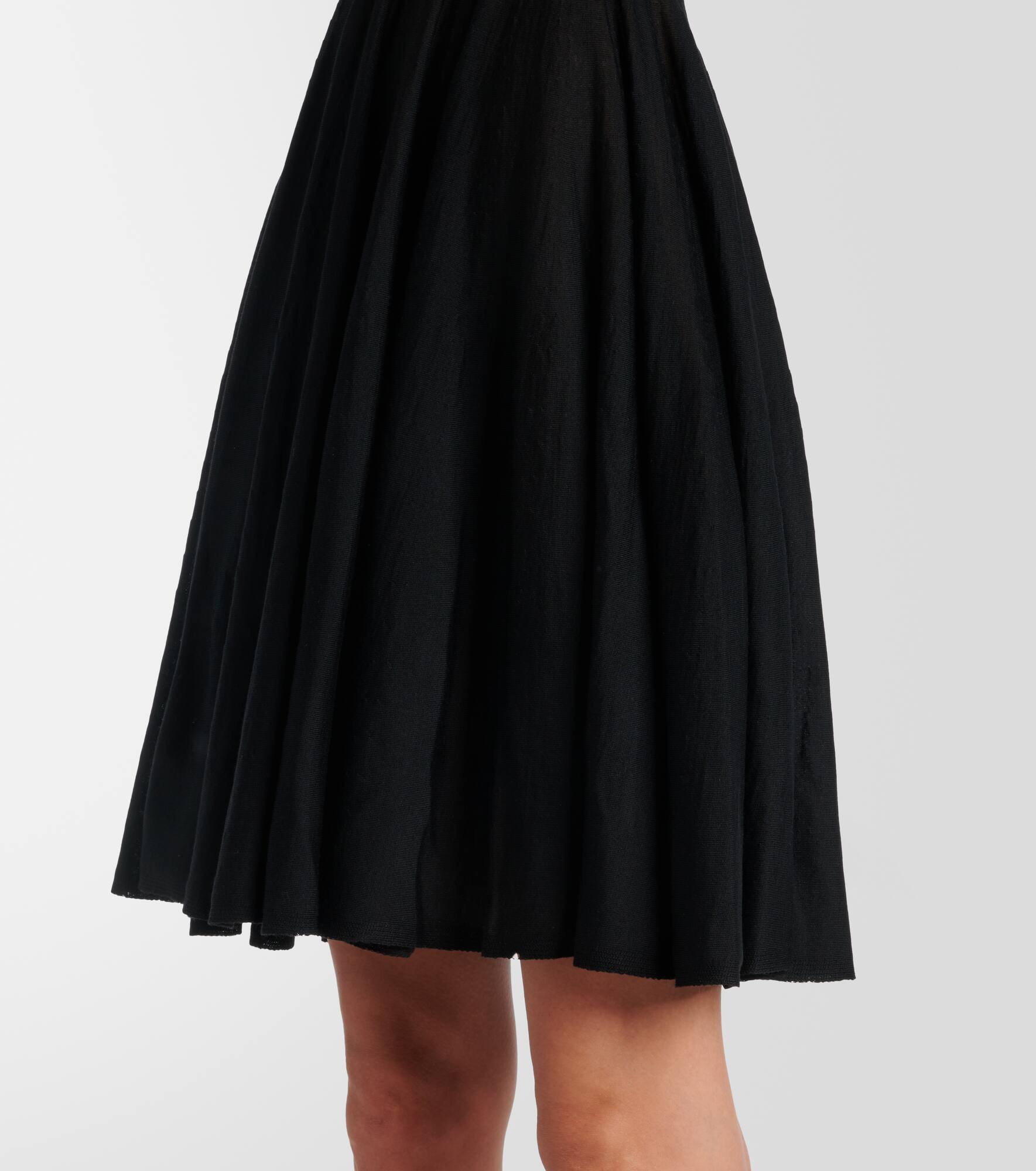 Skater wool minidress - 5