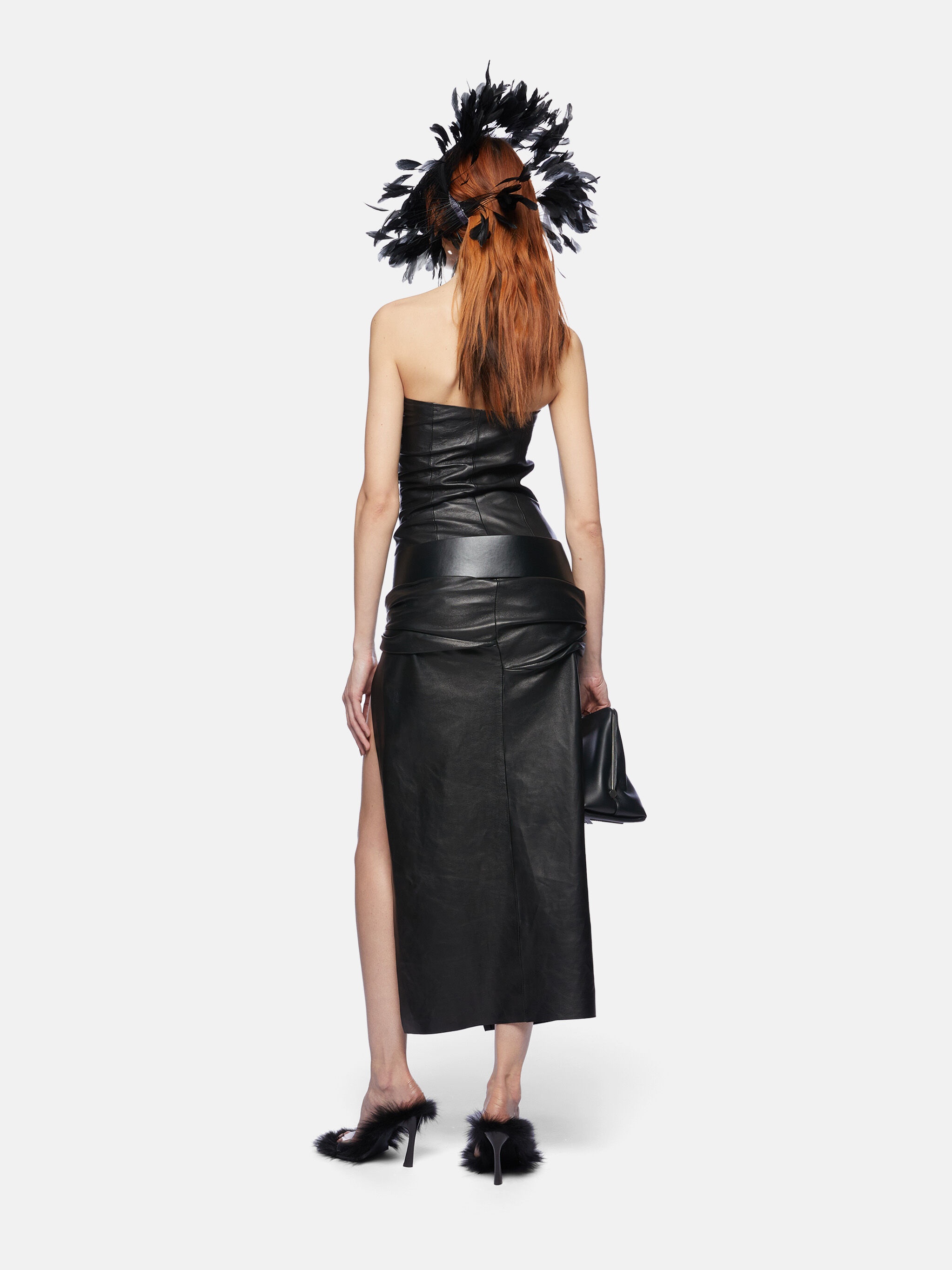 MIDI DRESS BLACK - 3