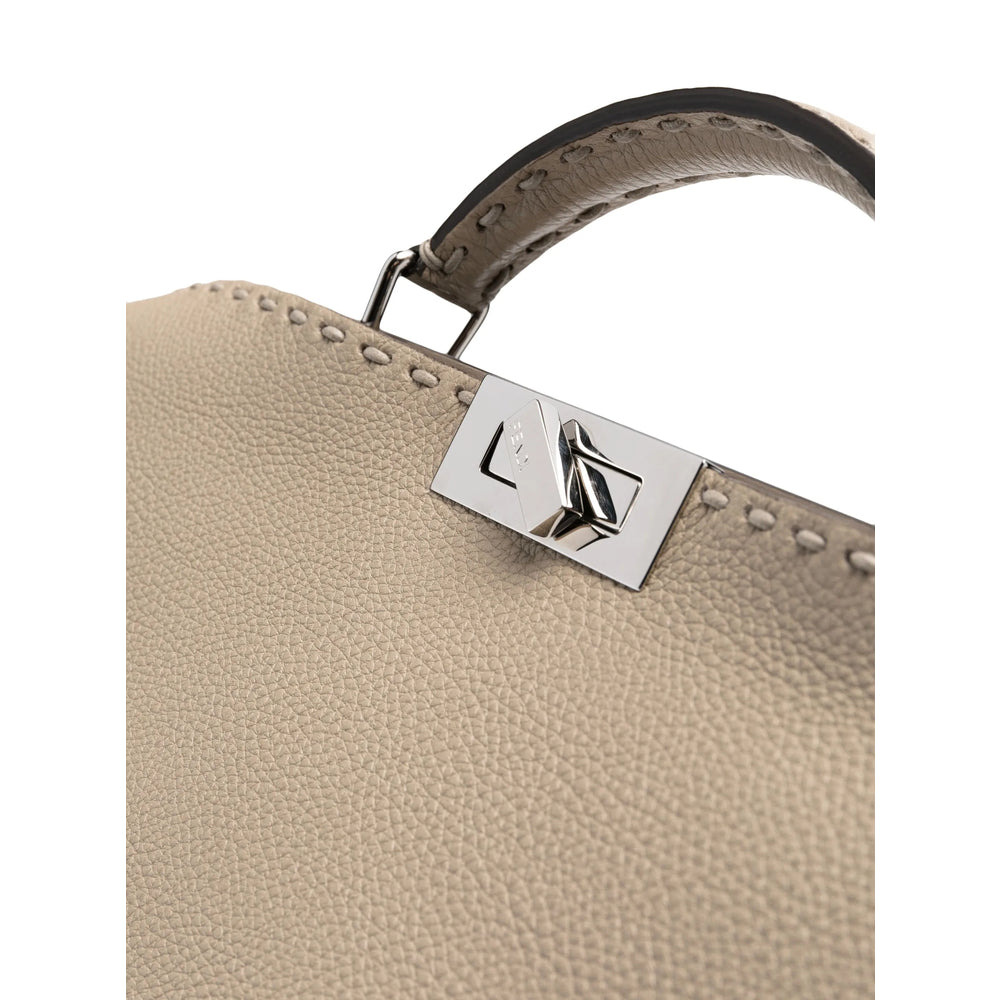 Fendi Neutrals Tote Bags Men - 5