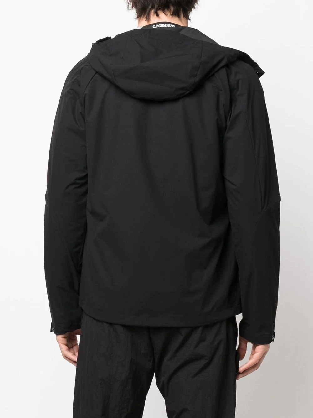 Lens-detail zip-up jacket - 4