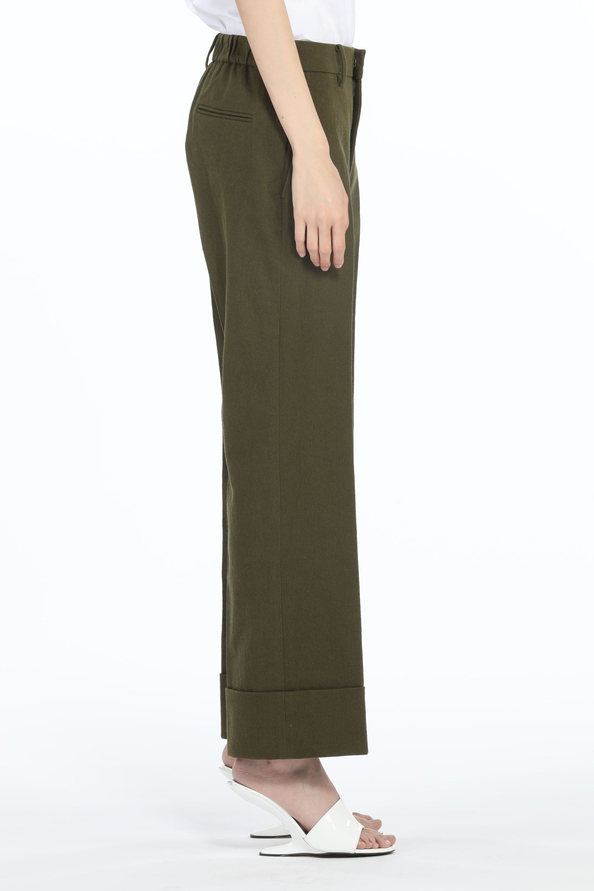 CROPPED STRAIGHT-LEG TROUSERS - 3