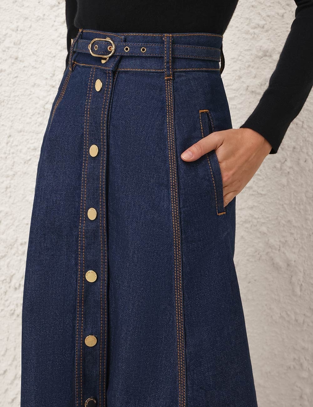ILLUSTRATION A LINE SKIRT - 5