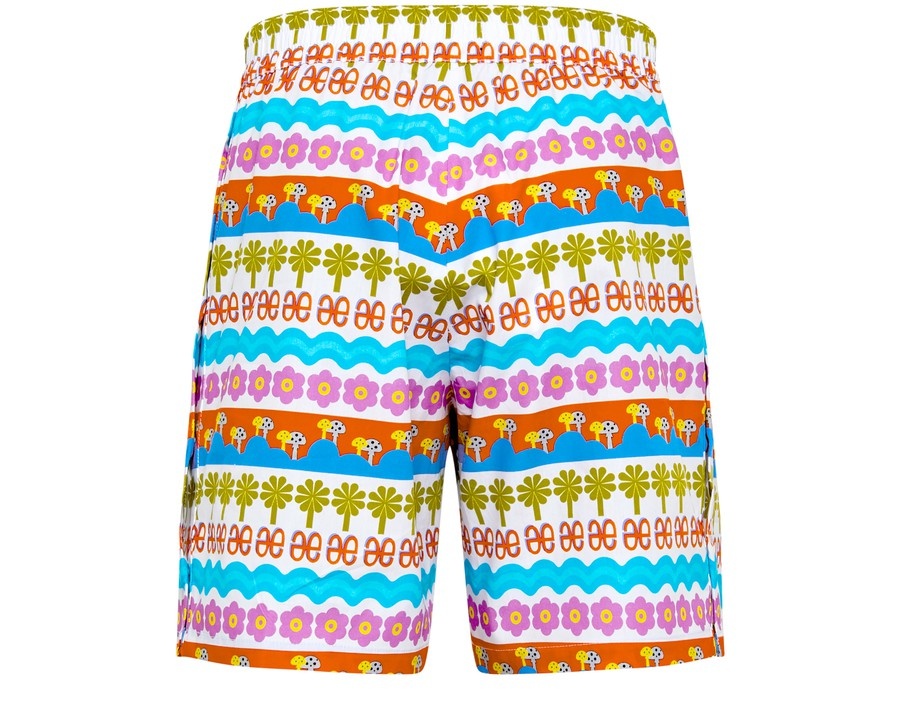 SLITED ELASTIC SHORT - 6