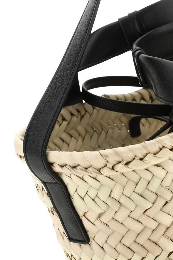 Small Sense raffia handbag - 4