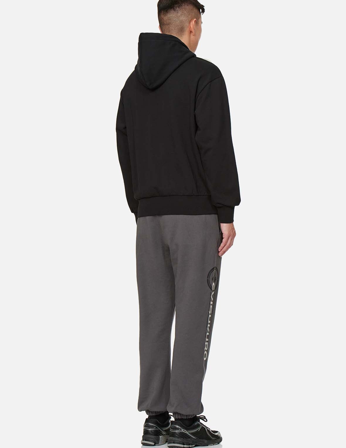 Kamon and Logo Print Sweatpants - 6