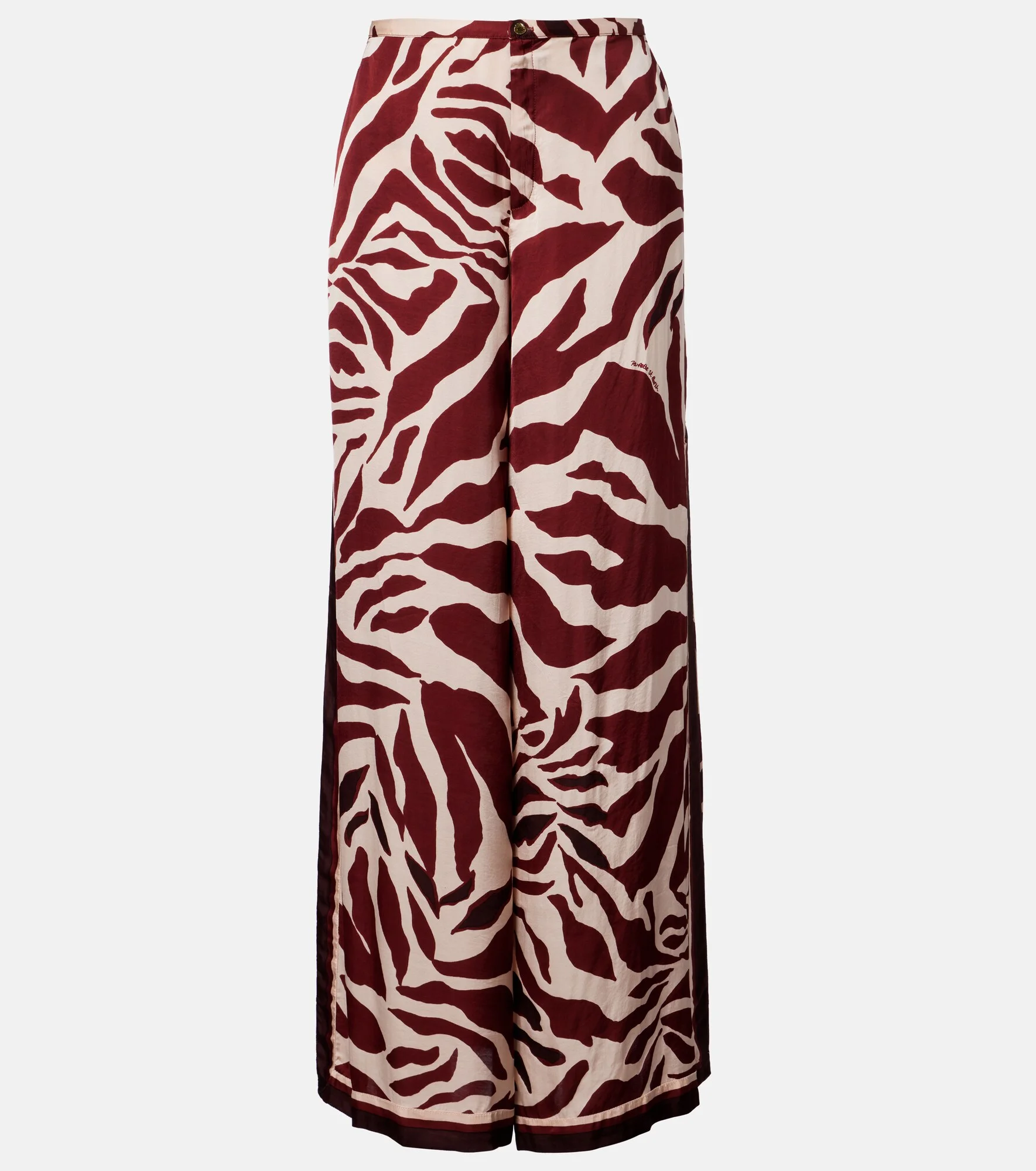 Clea animal-print palazzo pants - 1