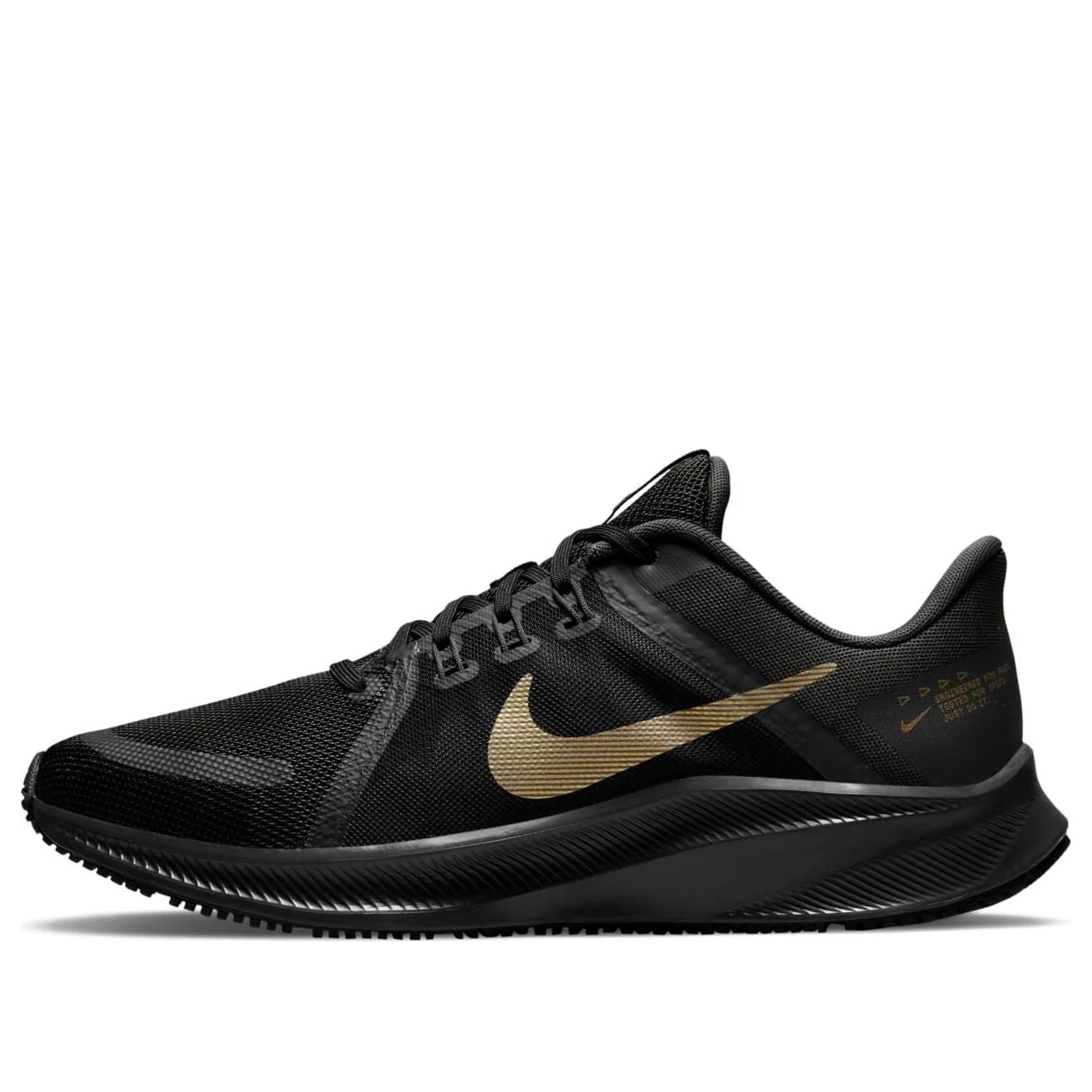 Nike Quest 4 'Black Metallic Gold' DA1105-010 - 1