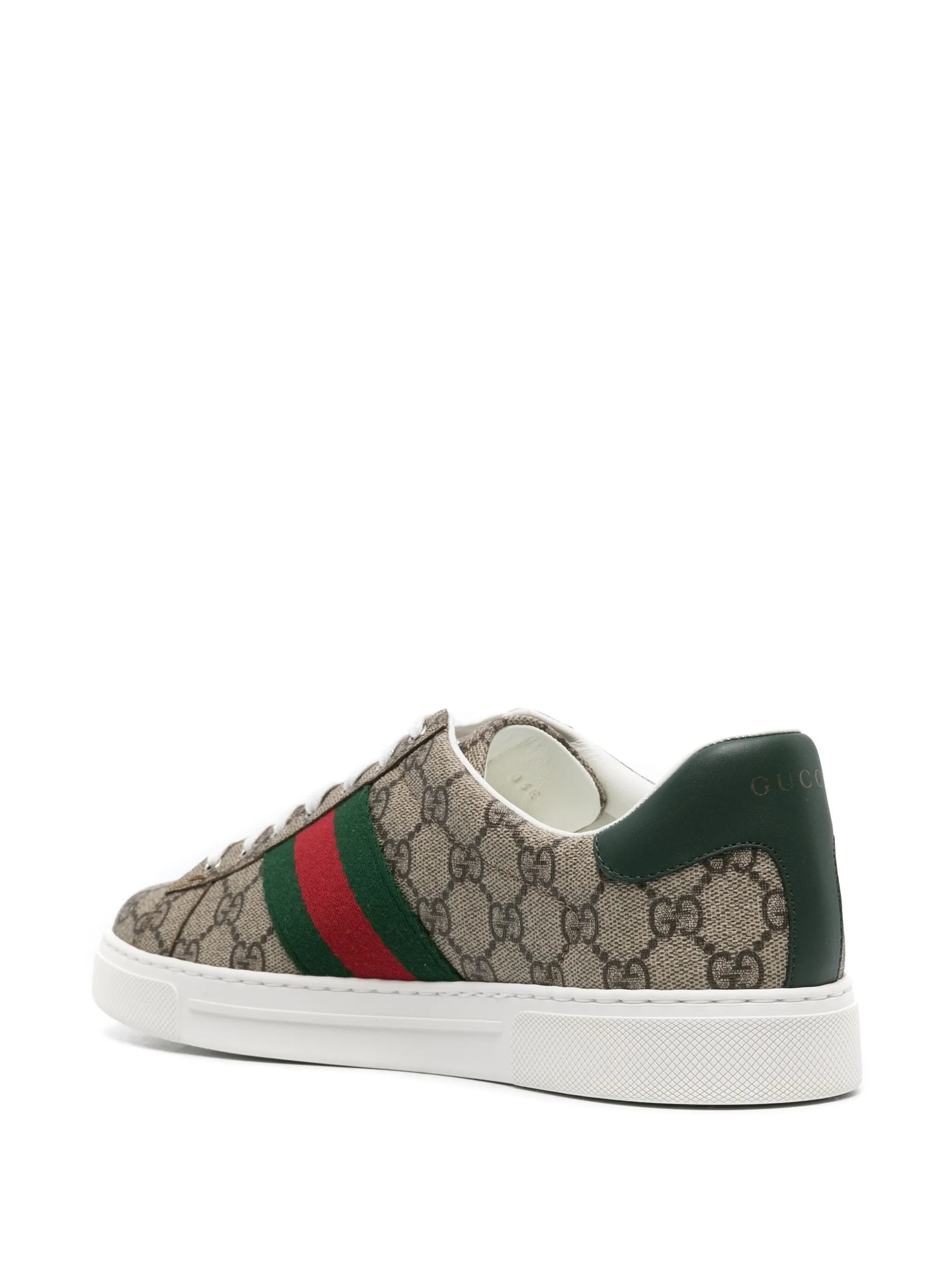 Gucci Ace GG Supreme Canvas Sneakers - 4
