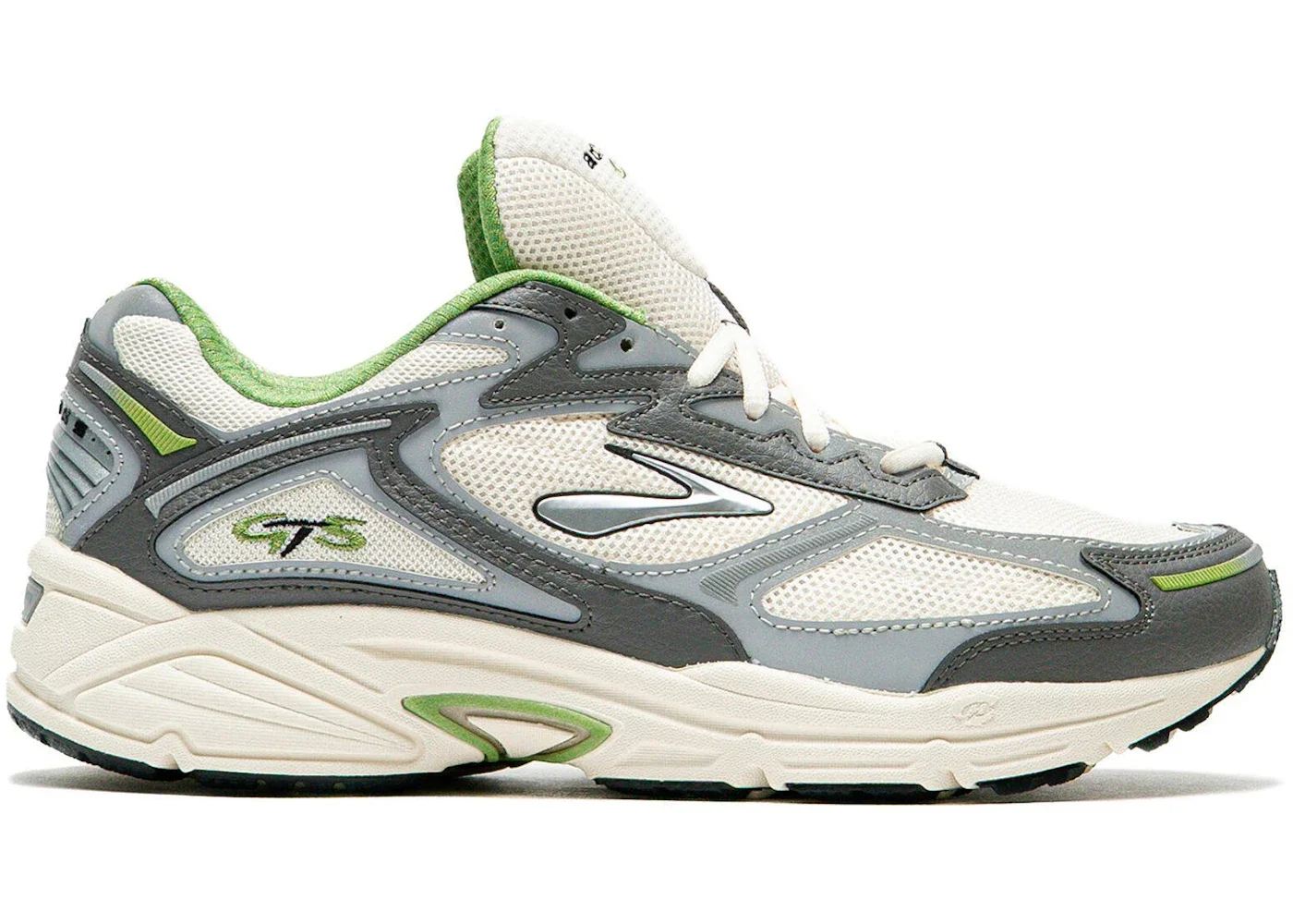 Brooks Adrenaline GTS 4 White Black Green - 1