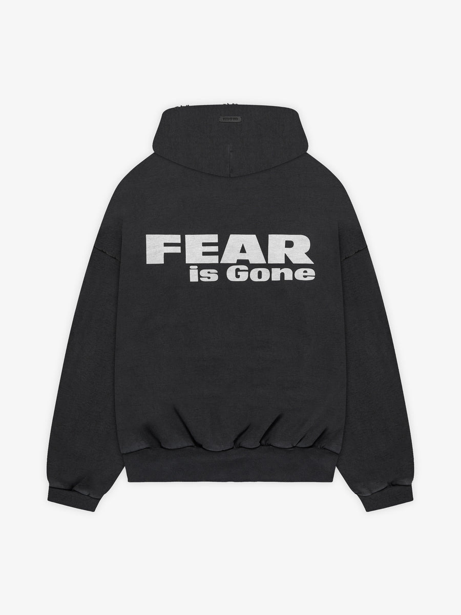Vintage "Fear Is Gone" Hoodie - 4