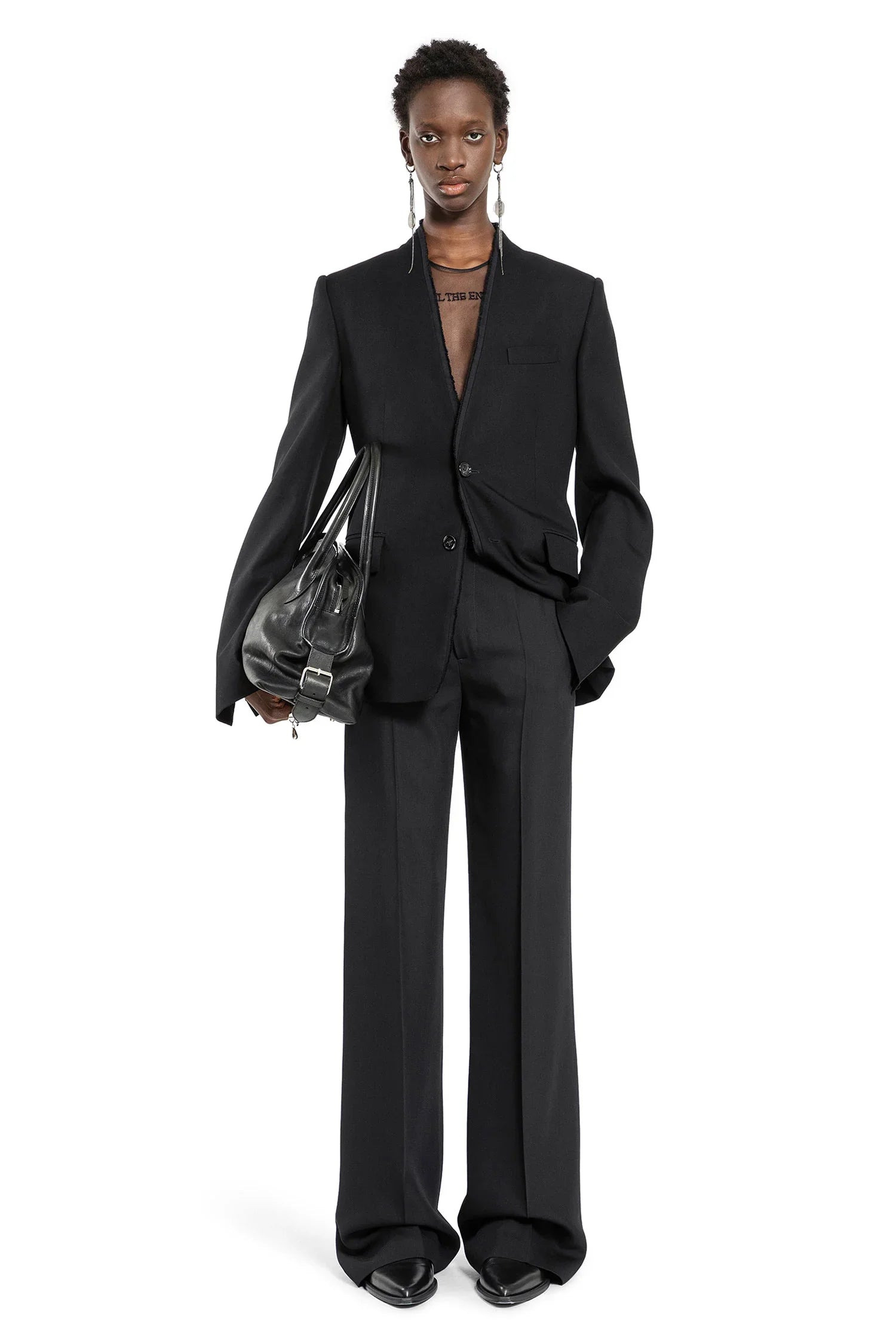 Sady-Collarless-Blazer - 4