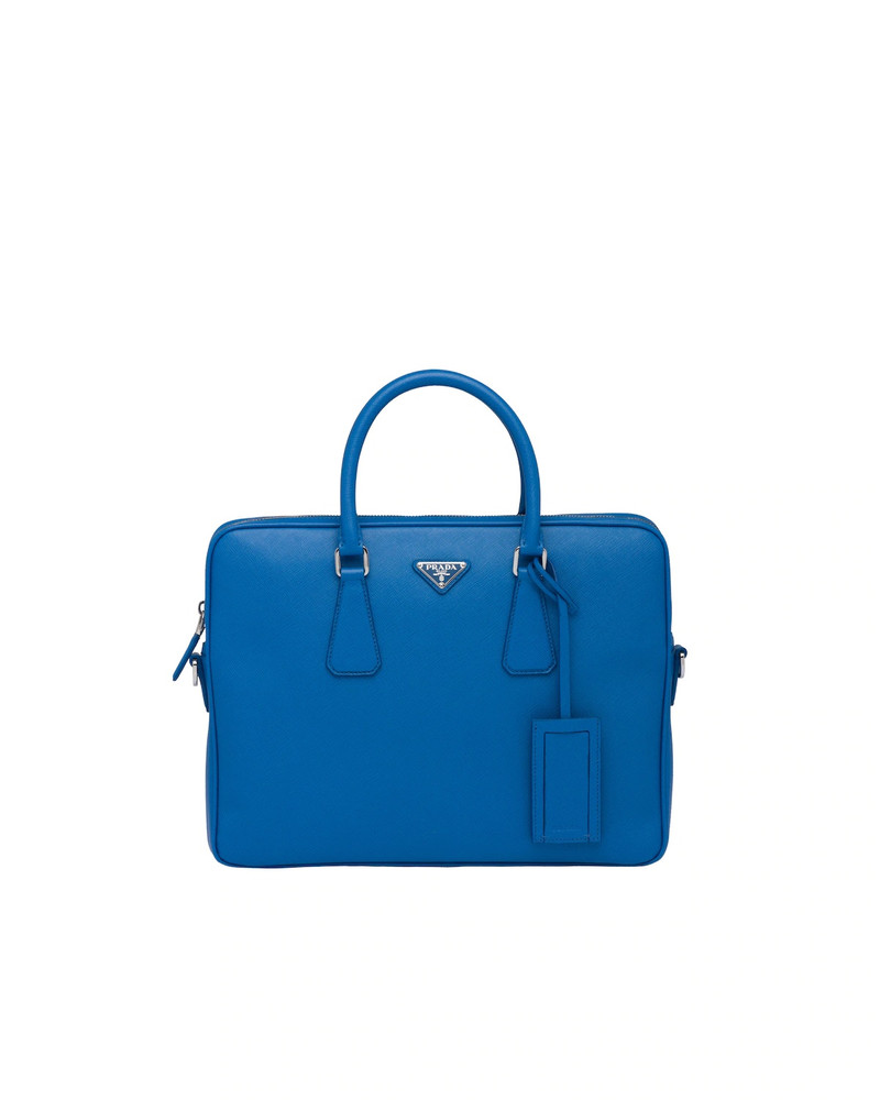 Saffiano Leather Work Bag 1