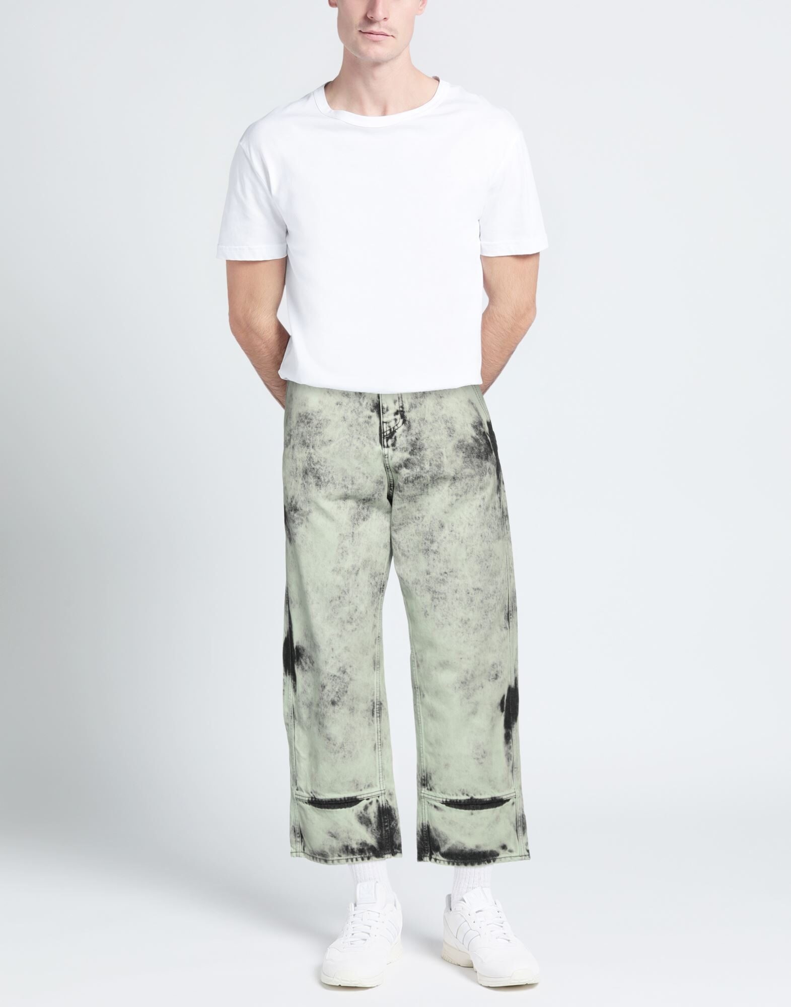 Light green Men's Denim Pants - 2