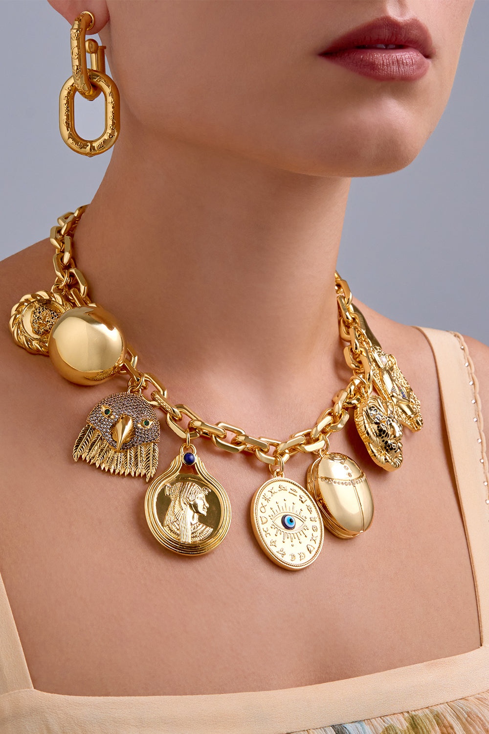 COSMIC CARTOUCHE EARRINGS - 3