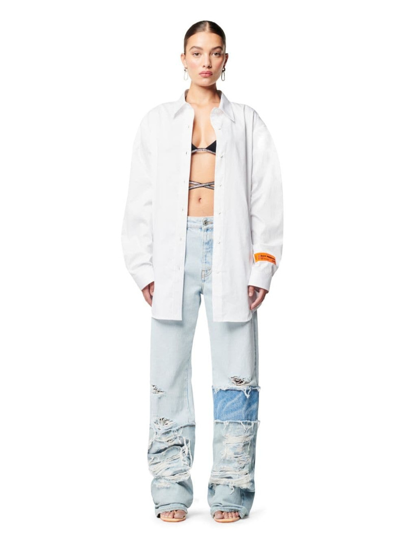 Heron Preston Back Cut Out Ls Shirt outlook