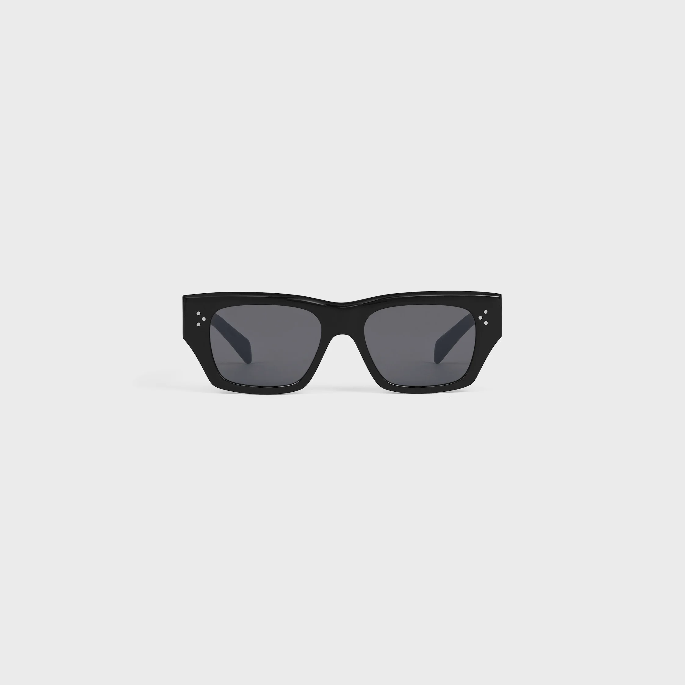 CL40297U Black Frame 55 Sunglasses in Acetate - 1