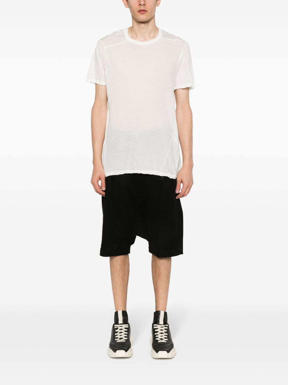Level cotton semi-sheer T-shirt - 2
