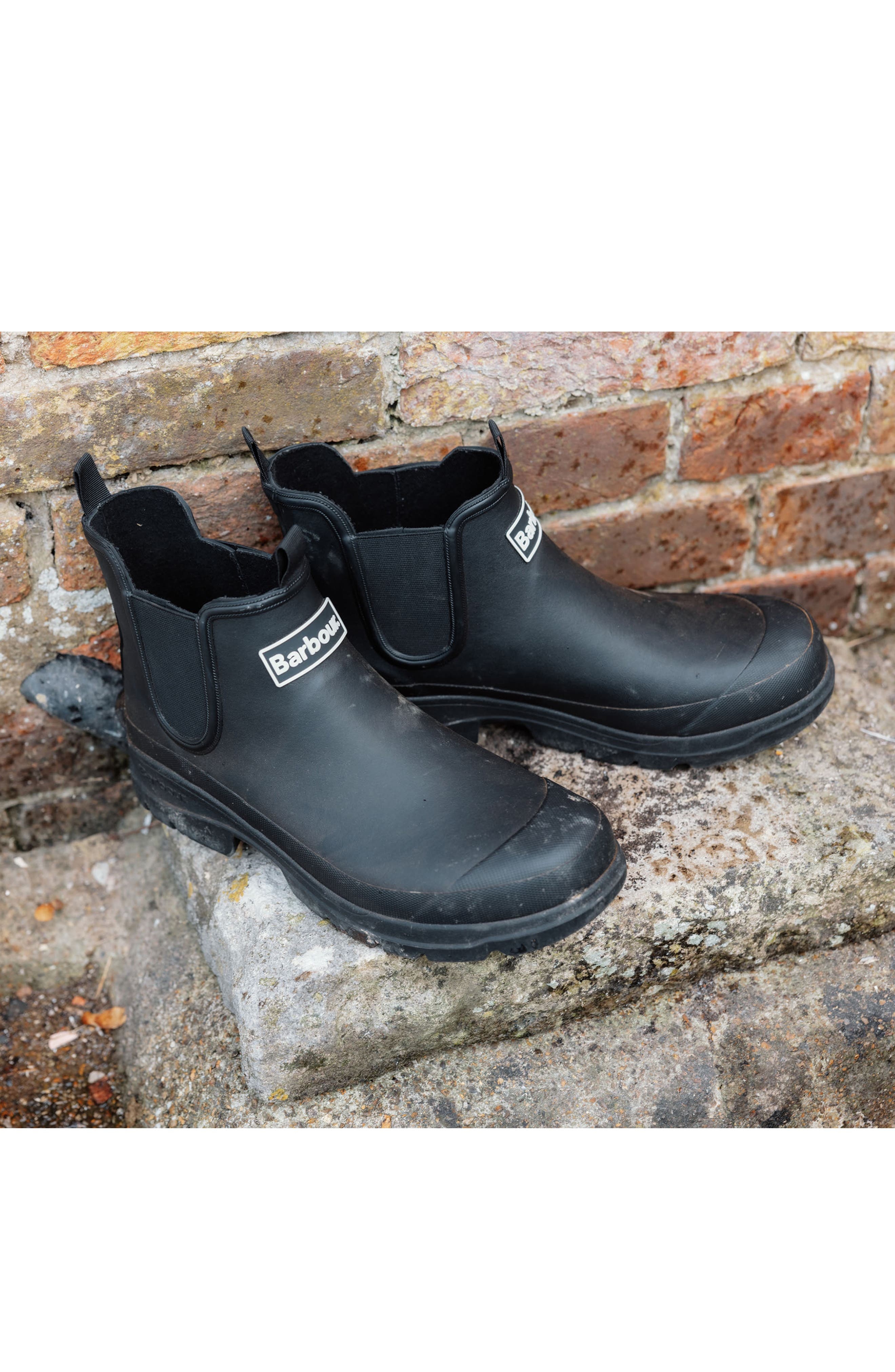 Barbour Nimbus Waterproof Chelsea Rain Boot in Black at Nordstrom - 6