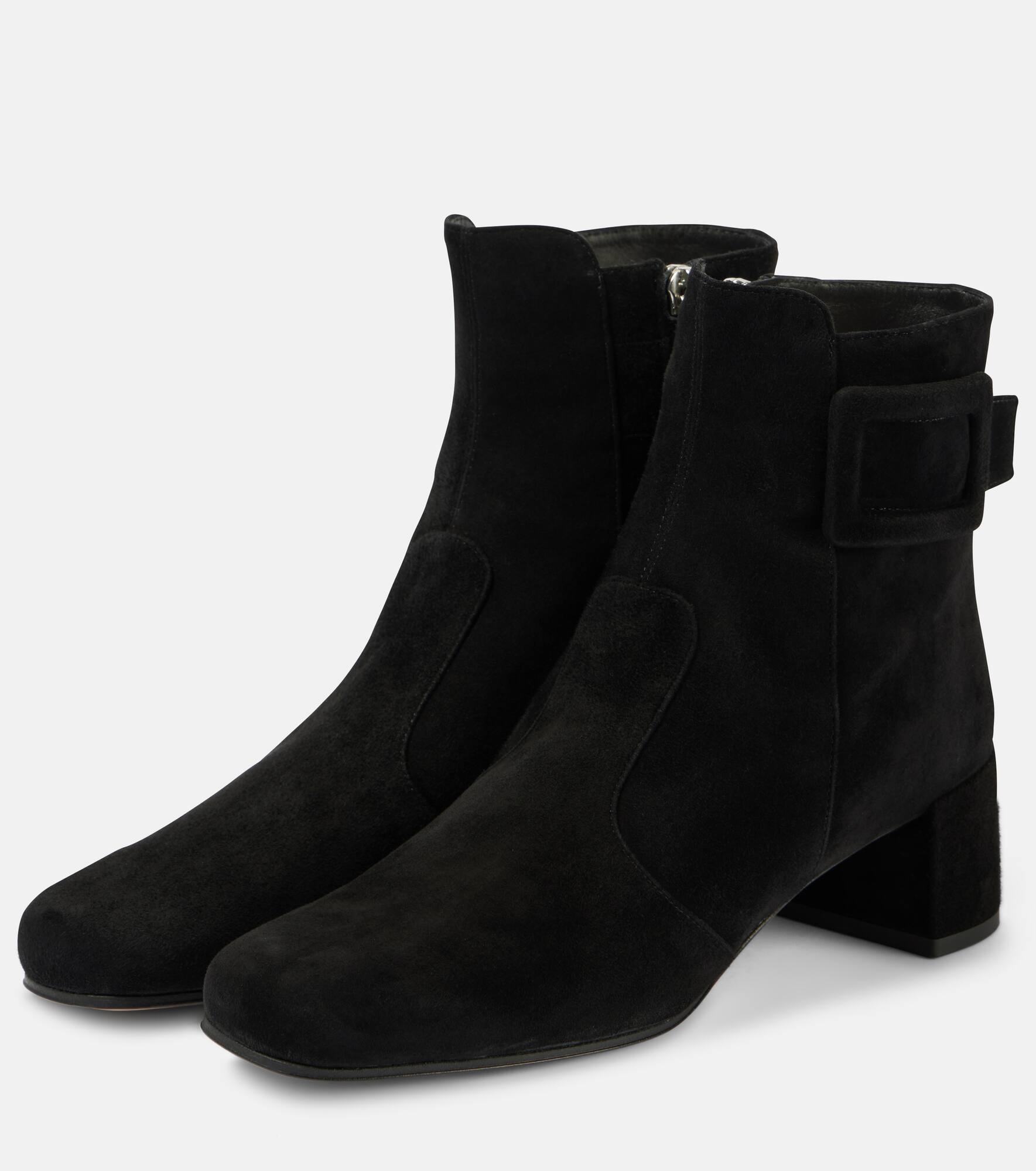 Trés Vivier 45 suede ankle boots - 4