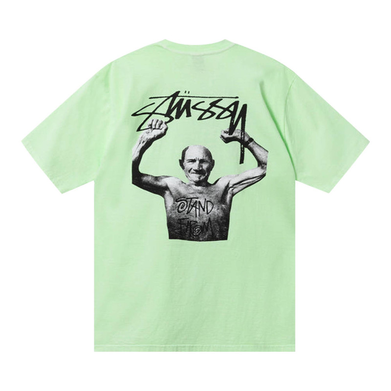 Stüssy Stussy x Martine Rose Stand Firm Pigment Dyed Tee 'Patina' outlook