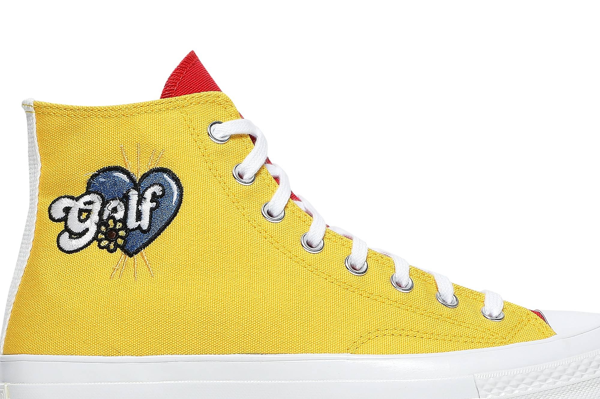 Yellow Tri Panel Chuck 70 Hi By Golf Wang Converse Golf Wang X