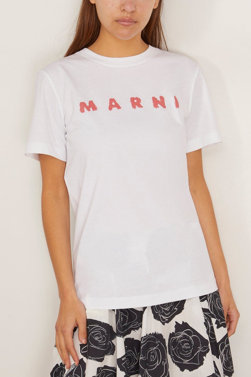 T-Shirt in Lily White 3