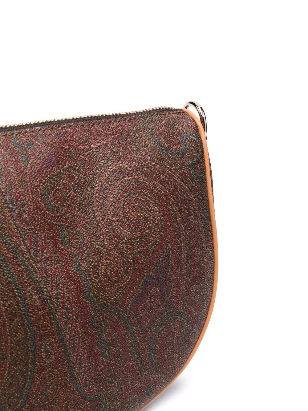 paisley-print clutch bag - 5