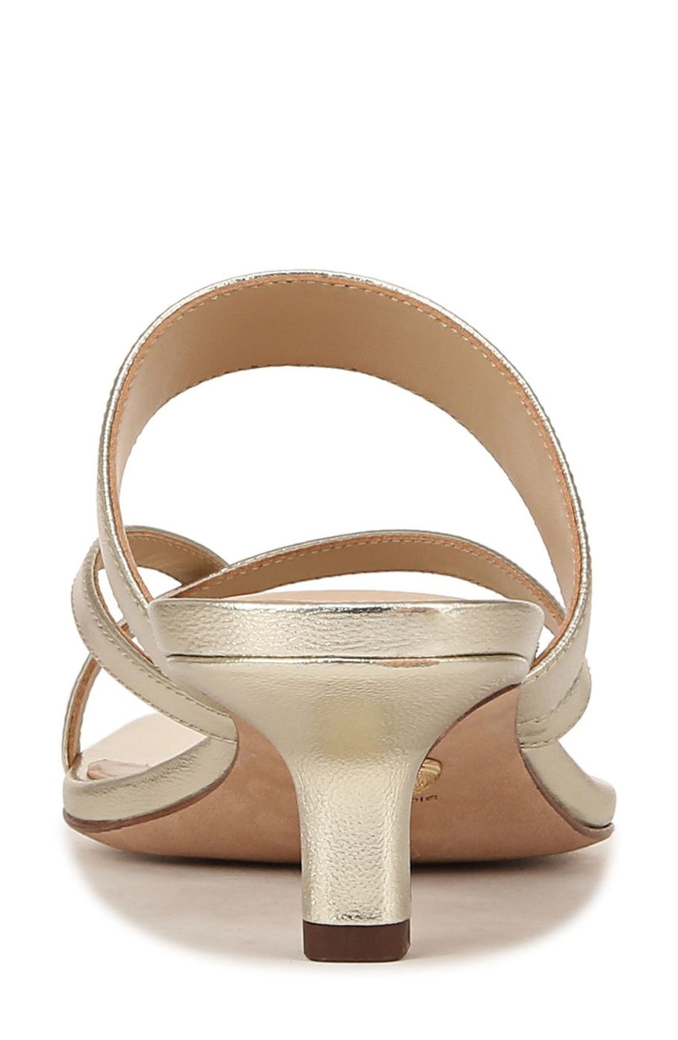 Alanis Kitten Heel Slide Sandal - 7