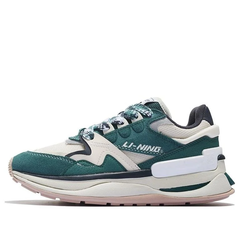 (WMNS) Li-Ning 001 Moment 3M 'Green White Tan' AGCS110-4 - 1