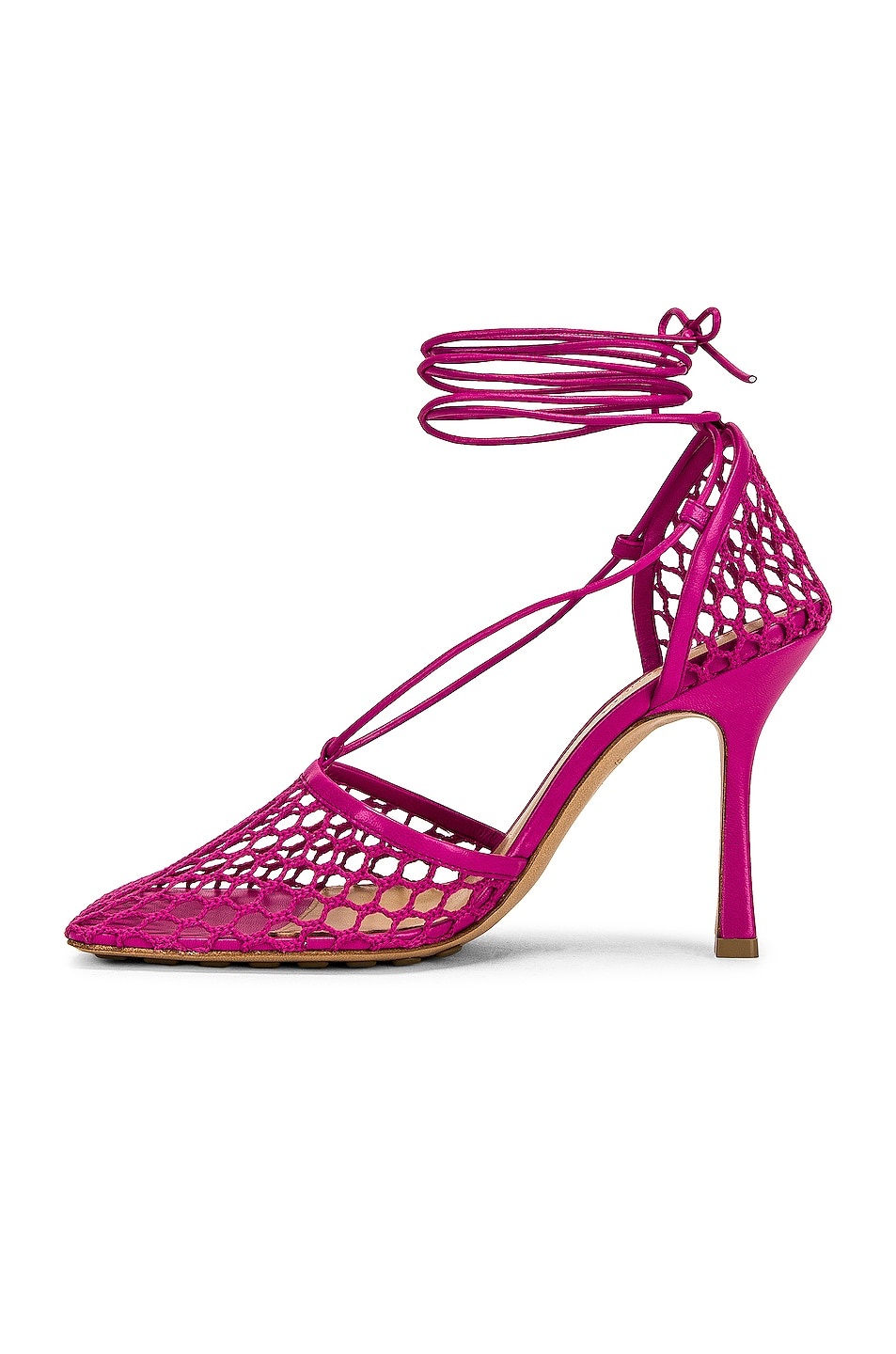 Stretch Ankle Strap Sandals - 5