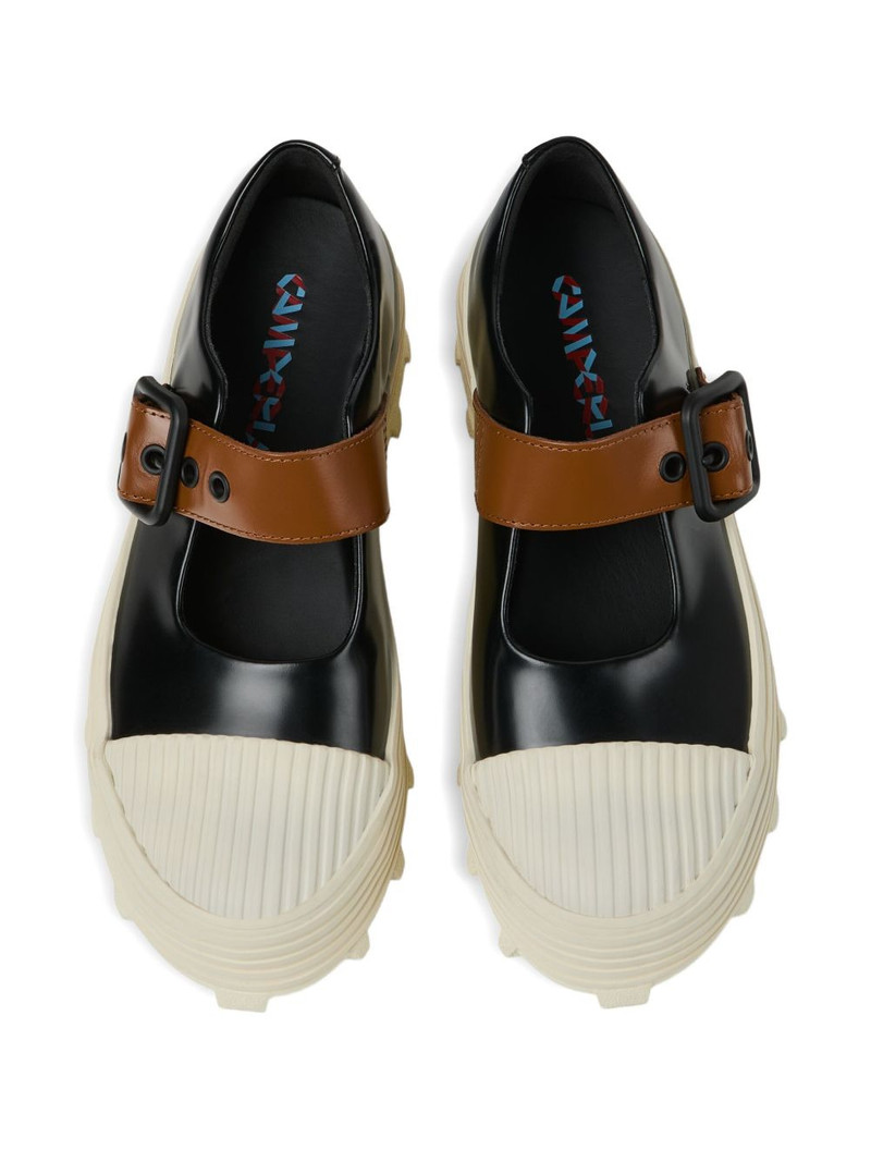 Traktori buckle-strap platform loafers 4