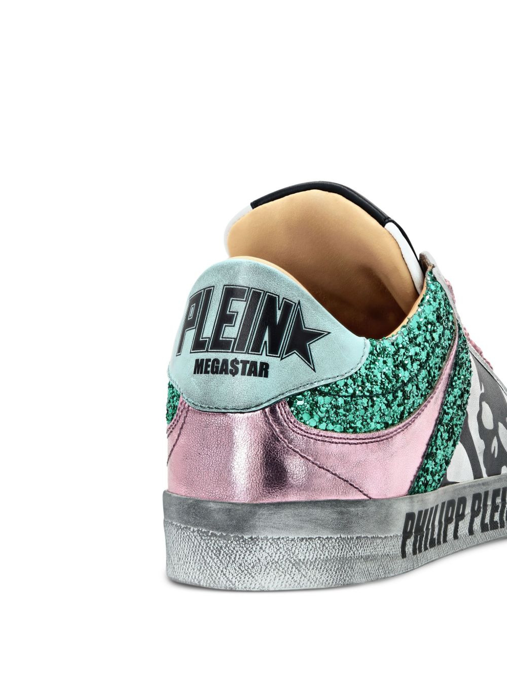 Glitter Skull sneakers - 3