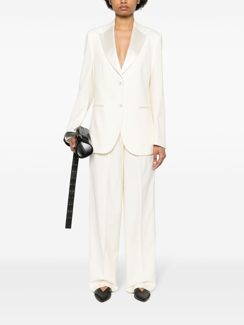 Nastia high-waist palazzo pants - 2