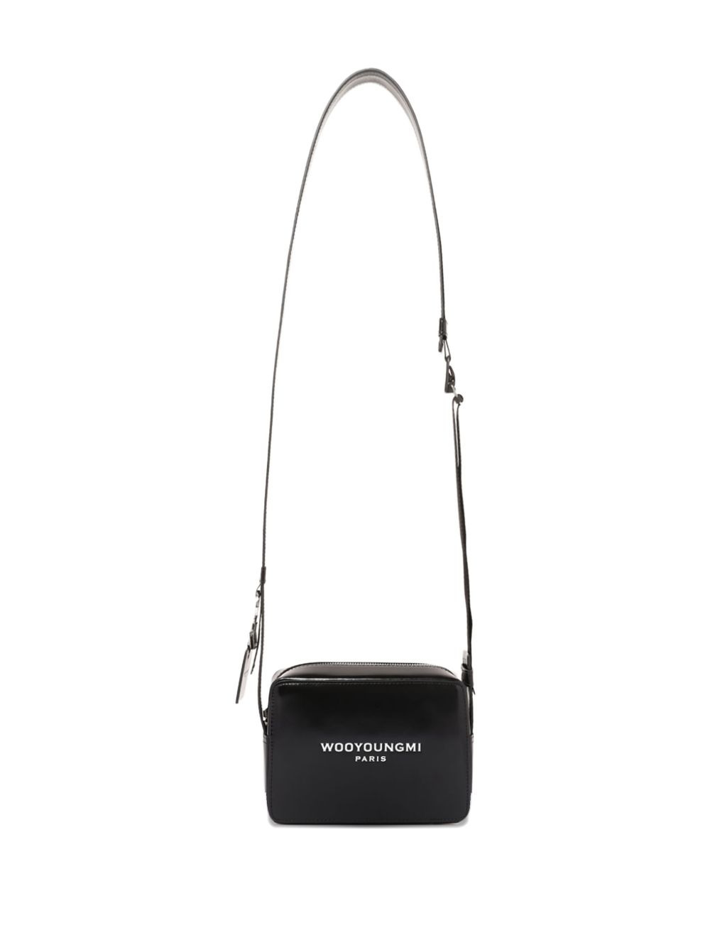 logo-print rectangular-shape crossbody bag - 2