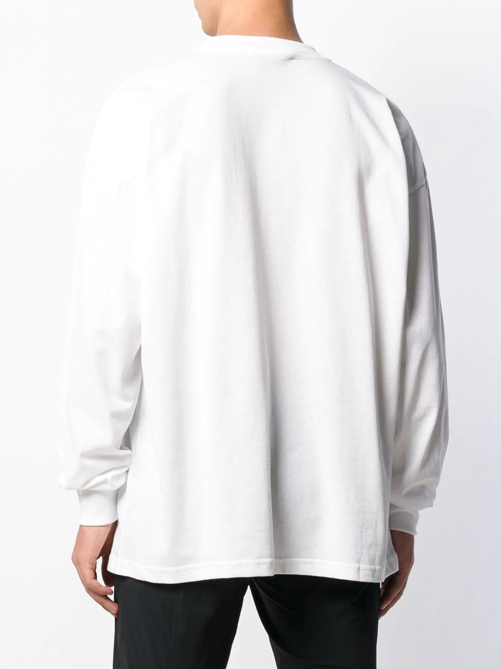 logo long-sleeve top - 4