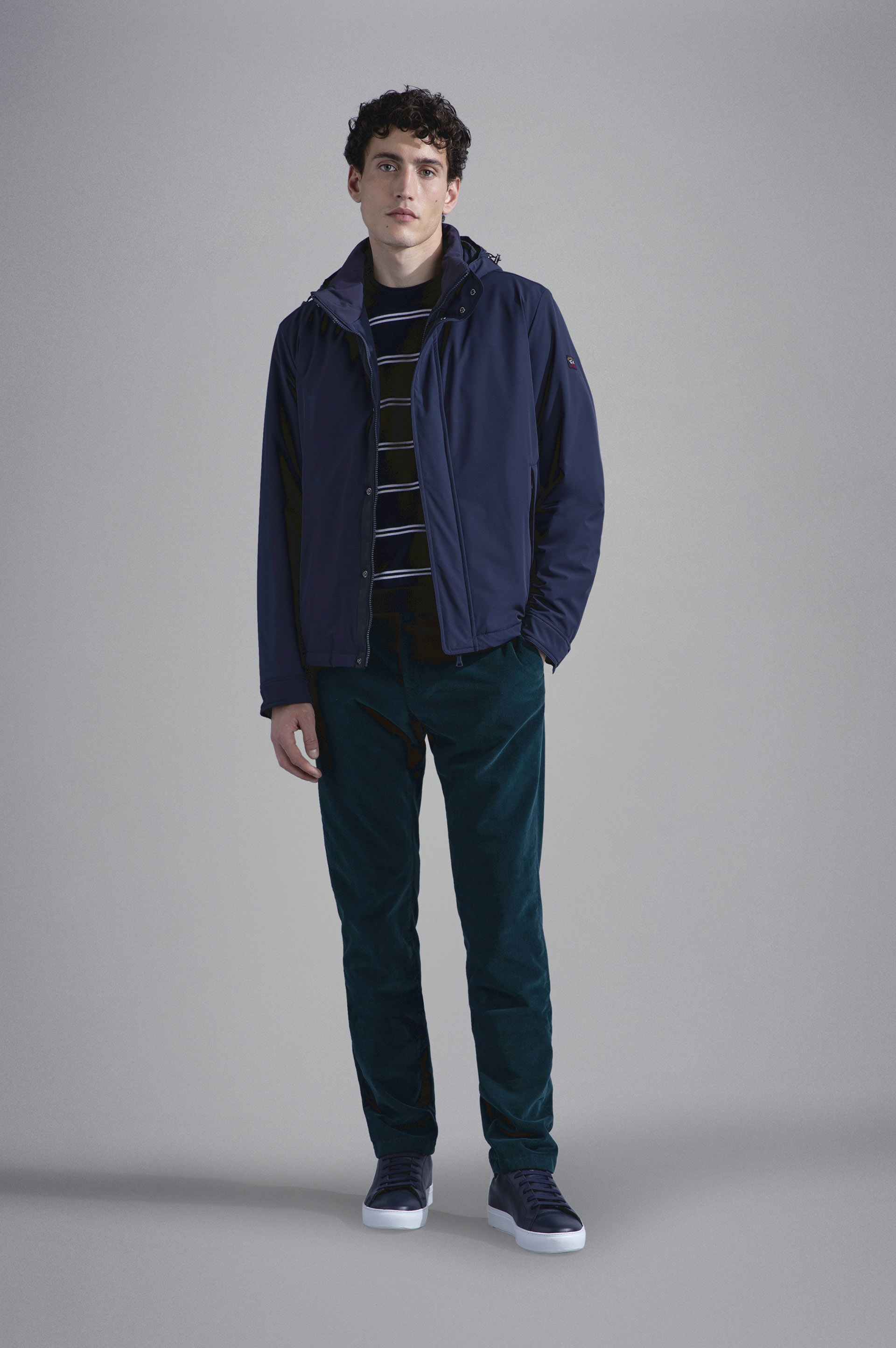 GARMENT DYED CHINO TROUSERS - 2