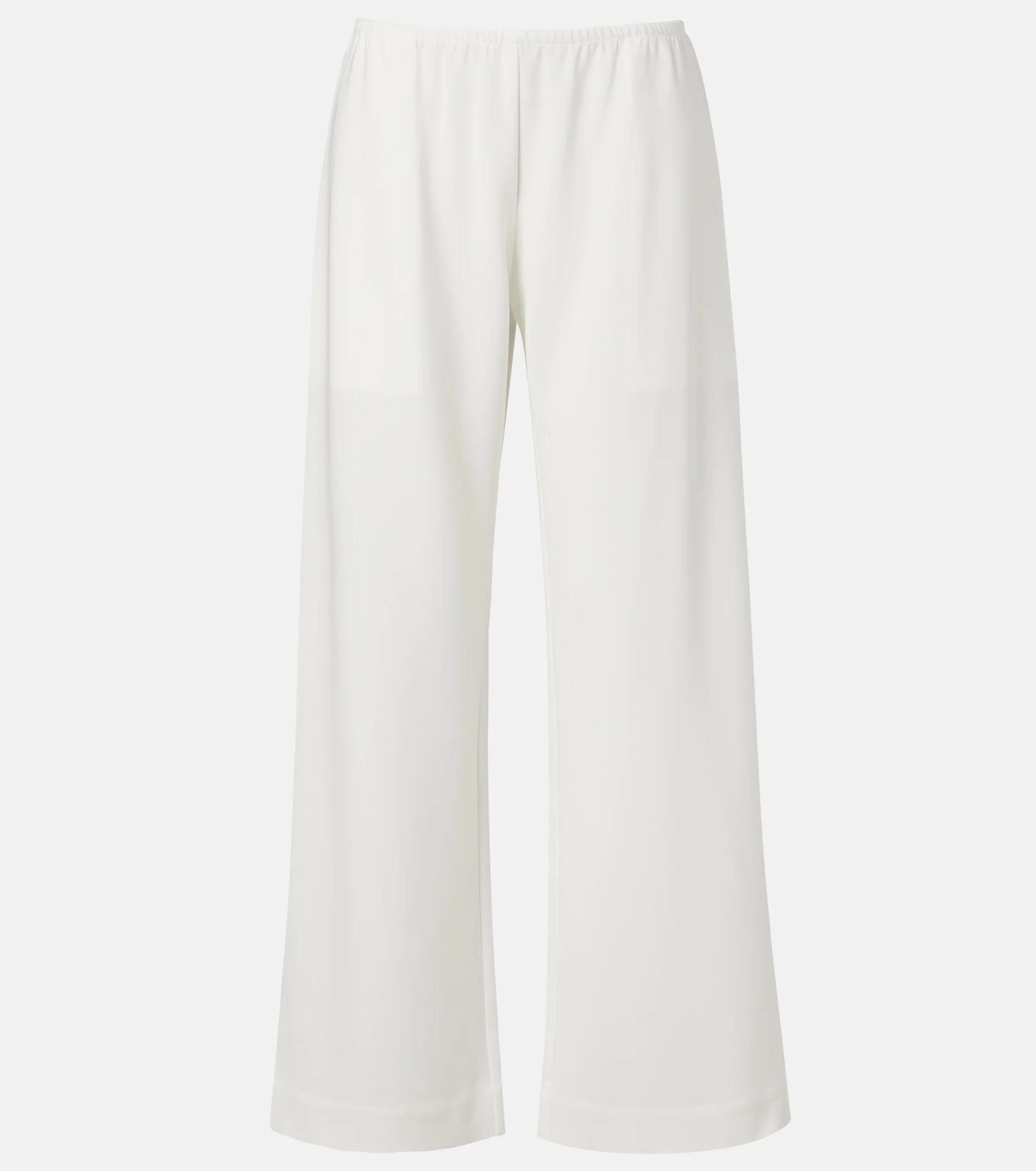 Arielle crêpe wide-leg pants - 1