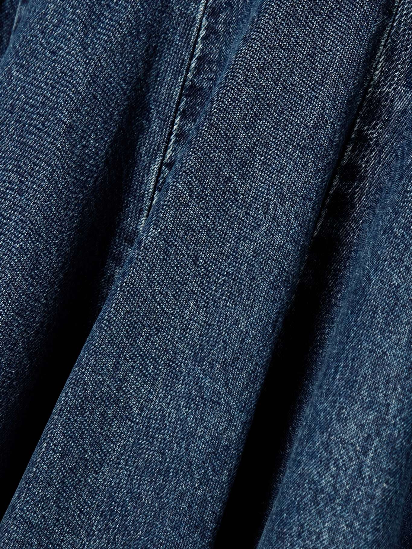 【関税込み】KHAITE ブルー Mags デニム ミニワンピース KHAITE Mags paneled denim mini dress | REVERSIBLE